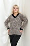 Bamboo Viscose V-Neck Long Sleeve Blouse – Relaxed Fit, Plus Size (Xl–6Xl)
