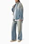 Blue Distressed Shirt - 60% Cotton, 40% Lyocell - Stylish and Comfortable Design - 2