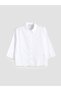 Lcw Vision Ecru Lace Detailed Women's Shirt - 5