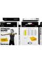Fitness Band Exercise Band Resistance Band and Strengths - Yellow - 7