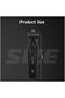 Portable Cordless Hair Clipper with LCD Display USB Charging Professional Men's Hair Clipper - 6