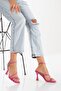 Fuchsia Skin Women's Thin Heeled Summer Shoes - 2