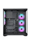 كيس أتاك AK06 ATX Full Tower ATX مع 5 مراوح 140 مم - أسود - 5