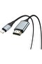 Lightning to HDMI Cable, Supports HD 1080p Output, Plug & Play, Compatible with iPhone, Length: - 4