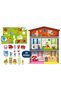 Montessori 3D Play House - 15 Pieces of Items Placement and Learning House Set 3-6 Years Old - 8