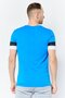 Men Sportswear Fit Short Sleeves Training Jersey, Blue - 2