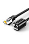 2m Cat6 Ethernet Extension Patch Cable RJ45 Male to Female Rj45 Ethernet Extender Adap - 8