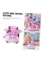 Special Character Metal Locked Piggy Bank Money Box Sweet Cute Mini Safe Safe Colorful Gift - 2