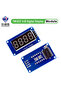 وحدة عرض LED TM1637 لـ Arduino 7 قطاعات 4 بت 0.36 بوصة أنبوب رقمي أحمر LED ساطع...