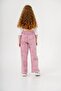 All Area Printed Girl's Sweatpants with Wide Legs - 8