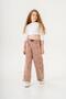 All Area Printed Girl's Sweatpants with Wide Legs - 3