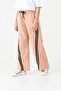Girls' Wide Leg Herringbone Tracksuit Pants with Side Stripes - 4