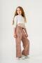 All Area Printed Girl's Sweatpants with Wide Legs - 5
