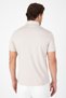 Gray Short Sleeve Buttoned Collar Pocketless Product Slim Fit Shirt 1004250256 - 3