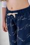 All Area Printed Girl's Sweatpants with Wide Legs - 4