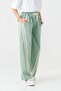 Girls' Wide Leg Herringbone Tracksuit Pants with Side Stripes - 4