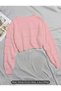 Dgn's Self Zero Collar Relief Balloon Collar Looking Women's Knitwear Sweater