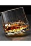 Whiskey Rock Glass 6-Pack 300ml Heavy Great Grip Spinning Wine Glasses Diamond Cut Top Be - 7