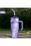 40oz Stainless Steel Tumbler with Handle – Leakproof, Insulated Travel Mug with Lid & Straw - 6