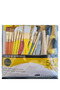 50 Piece Brush Spatula Set with Simply Wallet