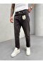 White Stitched Coffee Washed Lycra Boyfriend Jean - 3