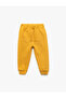 Cotton Jogger Sweatpants with Kangaroo Pocket and Elastic Waist