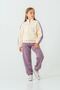 5-9 Years Old Butterfly Love Girls' Set-Purple - 2