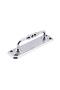 Metal Door Pull Handle Grip Handle Handles Cabinet Furniture Cupboard Drawer Silver Chrome Large 14.5cm - 3