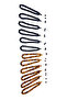 Zaytoon/Olive Wood Prayer Beads – 33 Beads Rosary/Tasbih – 12 Pieces Set (6 Brown + 6 Black) – 10mm