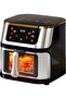 Air Fryer 10L with Clear Window and Internal Light