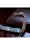 Xuping Anti-Tarnish Hypoallergenic Bracelet with Baguette Design (2-Year Importer Warranty) - 4