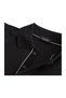 Men's Button Closure Long Sleeve Polo Neck Reqgular Fit Black-Gold Polo Neck T-Shirt 15311727-11g - 4