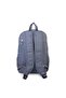 Unisex Large Size Lightweight Multi-Eye Backpack Gray - 7