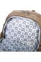 Unisex Large Size Lightweight Multi-Eye Backpack Khaki - 4