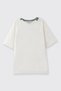 Boy's Short Sleeve Collar Detailed Ecru T-Shirt - 5