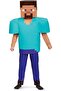 Steve Deluxe Minecraft Costume, Multicolor, Small (4-6)
