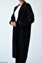 Women's Shawl Collar Bearded Long Soft Cardigan - 4