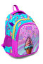 Design Patterned 3 Compartment School Bag Set of 3 (Backpack + Lunch Bag + Pen Bag) - 2