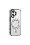 iPhone 16 Plus Case Magsafe Enabled Stone Design Black Cover Loggerhead - 2