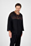 Ethnic Deesen Detailed Wide Collar Off Shoulder Bohemian Sweat - 4