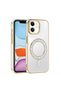 iPhone 11 Case Magsafe Featured Stone Design Gold Cover Loggerhead