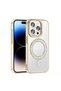 iPhone 15 Pro Max Case Magsafe Featured Stone Design Gold Cover Loggerhead