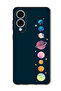 Case Compatible with Samsung Galaxy S25 Edge 6.7 Inch Protection Shockproof Bumper Cover Space