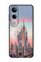Case Compatible with Vivo V50 Lite Protection Shockproof Bumper Cover Disney Castle
