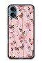 Protective Case Anti Scratch Shock Proof Cover For iPhone 16 Plus (6.7)-inch Small Pink Flowers