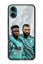 Protective Case Anti Scratch Shock Proof Cover For iPhone 16 Plus (6.7)-inch Benzema and Vinicius