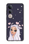 Case Compatible with Vivo V50 Lite Protection Shockproof Bumper Cover Love Star Background
