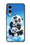 Case Compatible with Samsung Galaxy S25 Edge 6.7 Inch Protection Shockproof Bumper Cover Panda 2