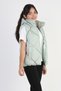 Girl's Hooded Pocket Lined Waterproof Seasonal Puffer Vest - 7