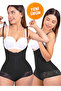 Gathered Body with Underwire – Casual Comfort, Lace Detail, Snap Design - 4